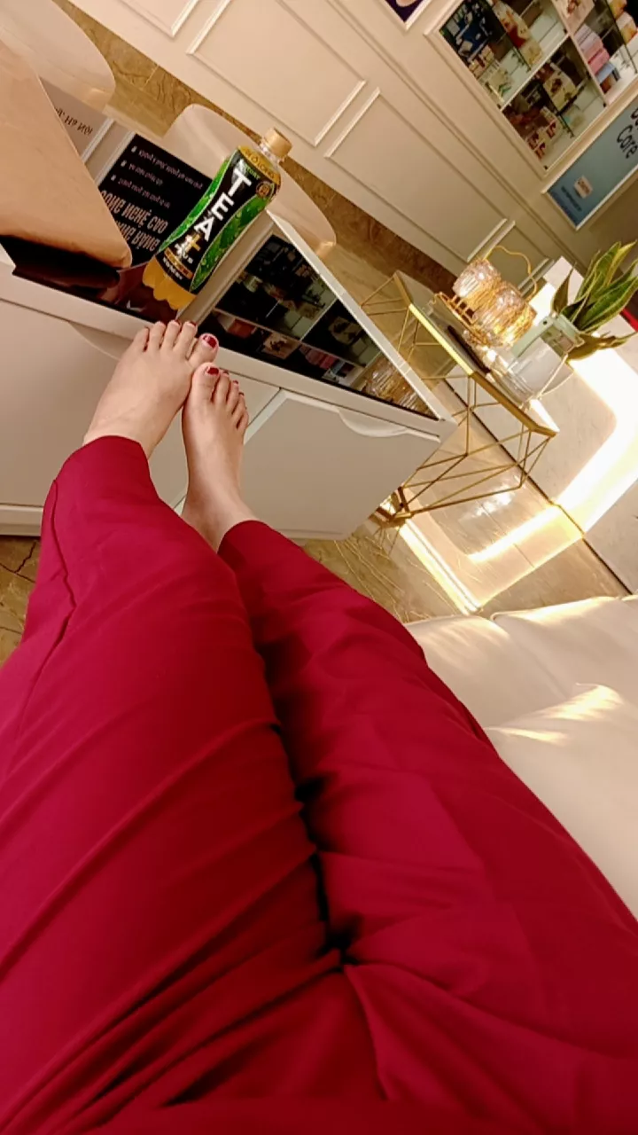 Bộ Scrubs Cổ Tim Màu Đỏ Đô Cao Cấp - Mã SC07 photo review